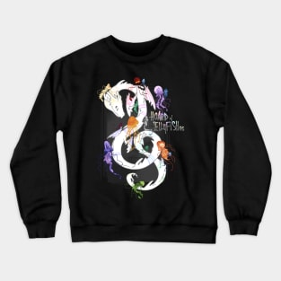 Hoard of jellyfishes Crewneck Sweatshirt